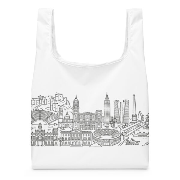 Bolsa de la compra Malaga Blanca