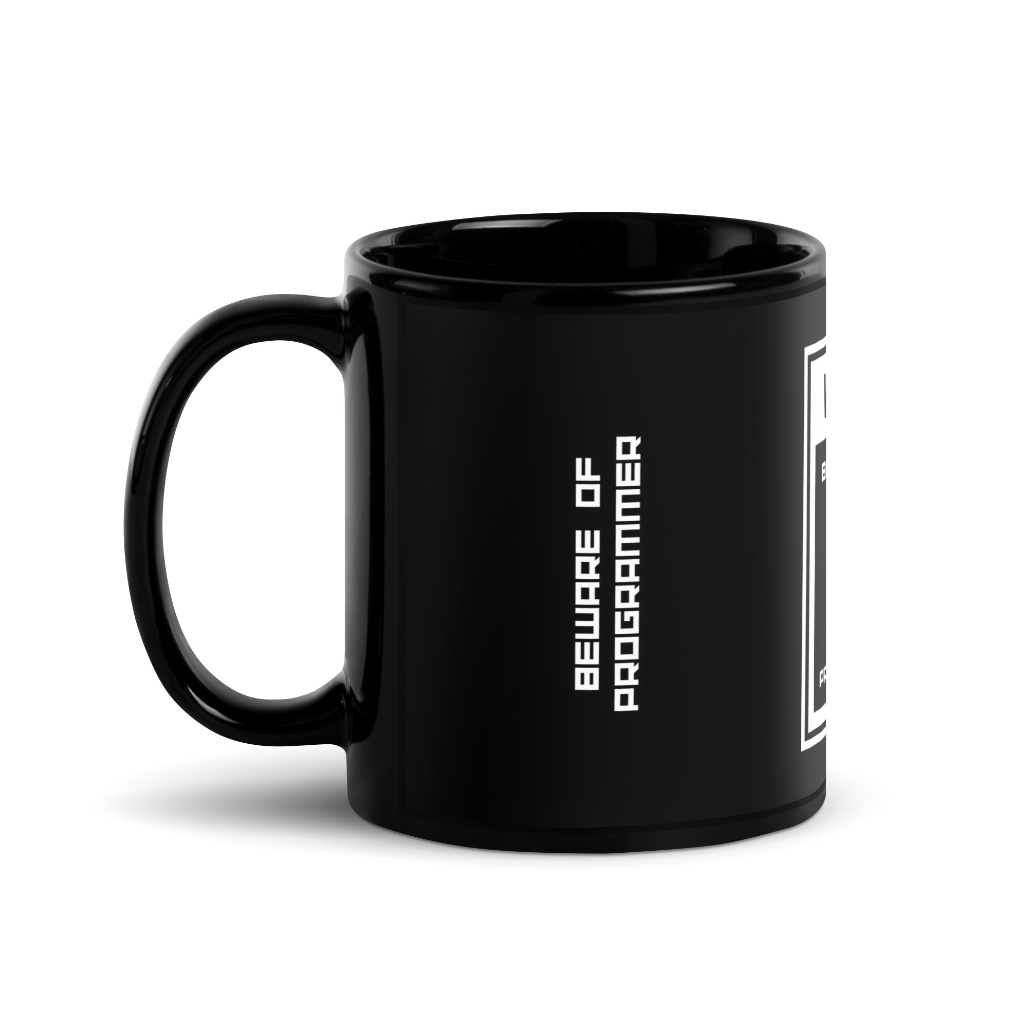Taza negra brillante - Imagen 3