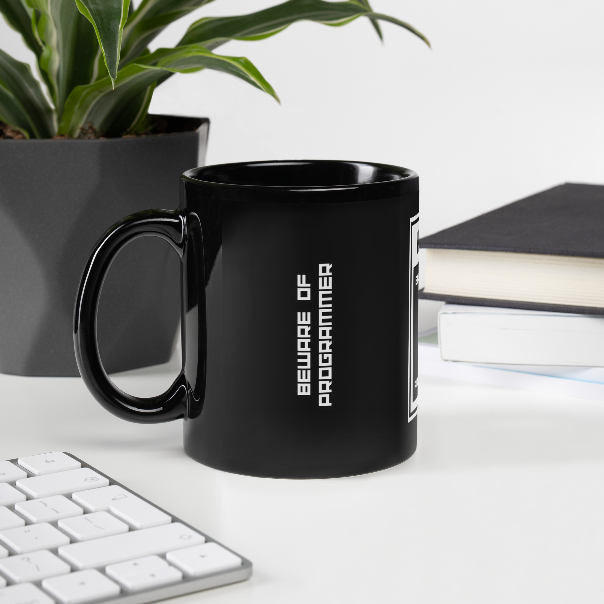 Taza negra brillante - Imagen 10