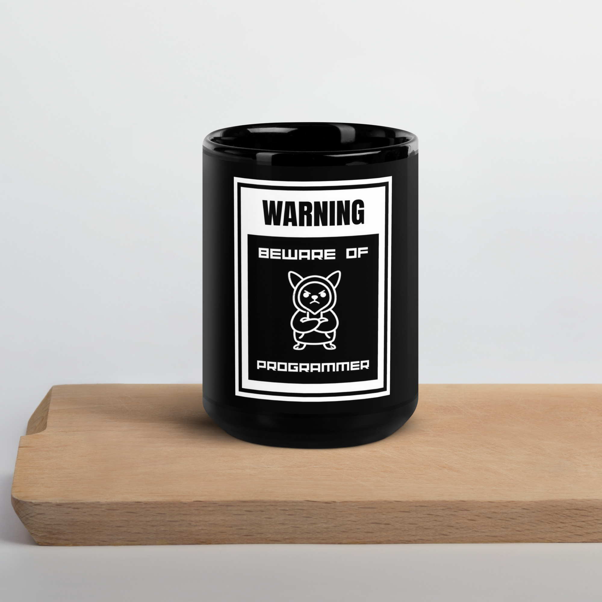 Taza negra brillante - Imagen 7