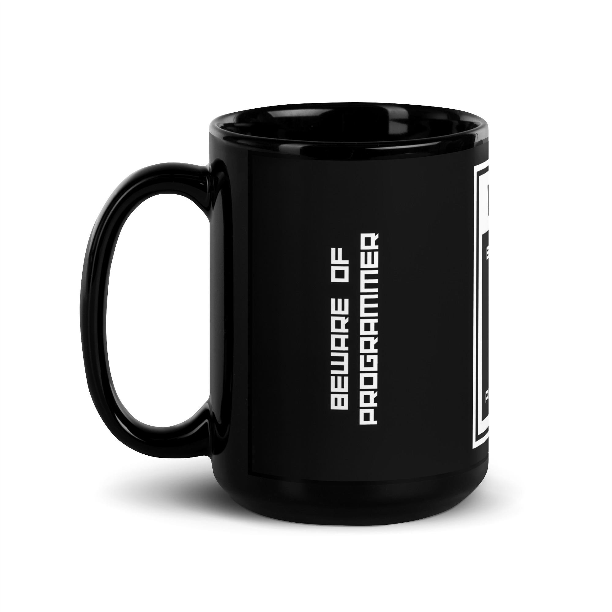 Taza negra brillante - Imagen 5