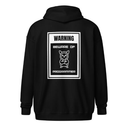 Sudadera gruesa unisex con capucha y cremallera