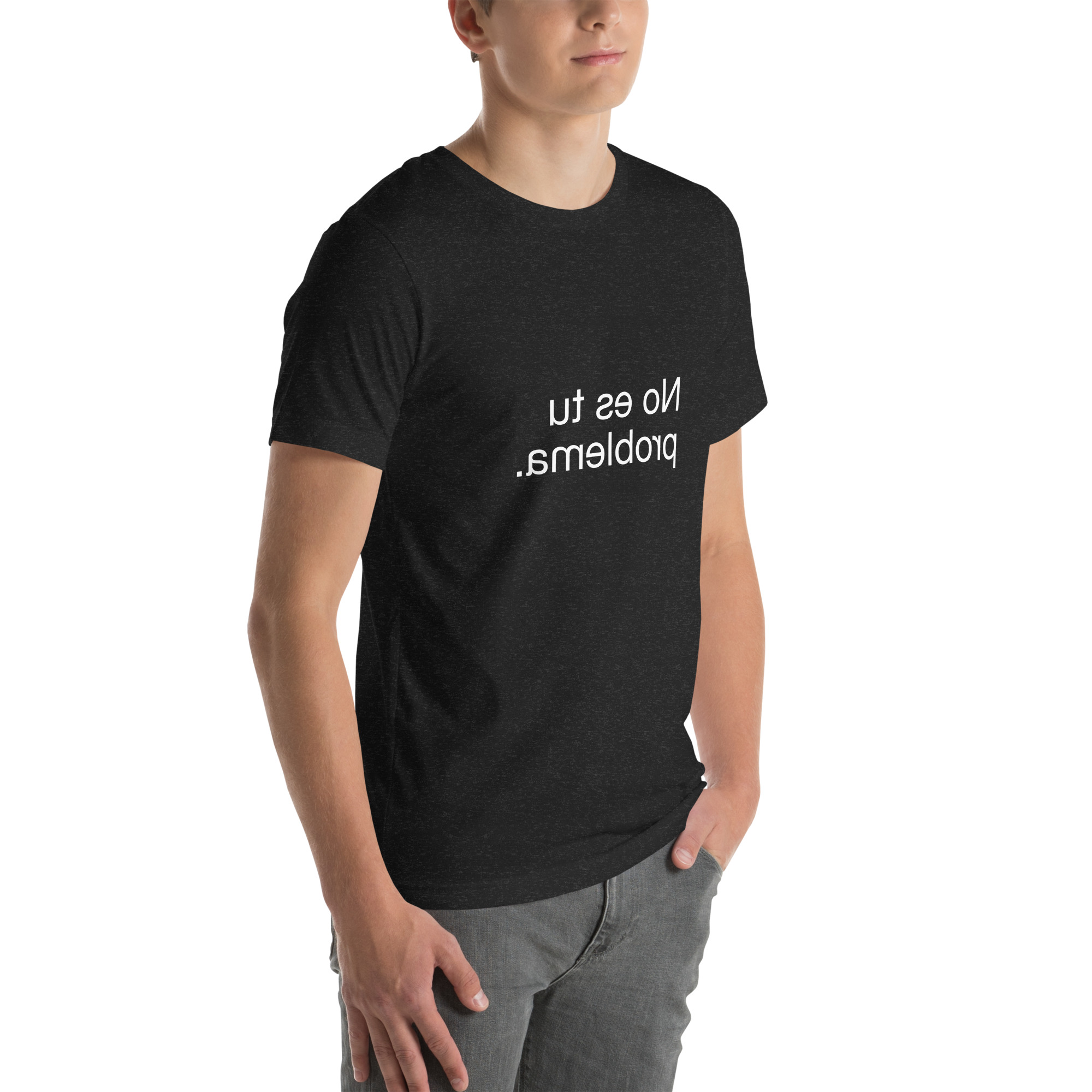 Camiseta Marthita "No es tu problema" negra. - Imagen 3