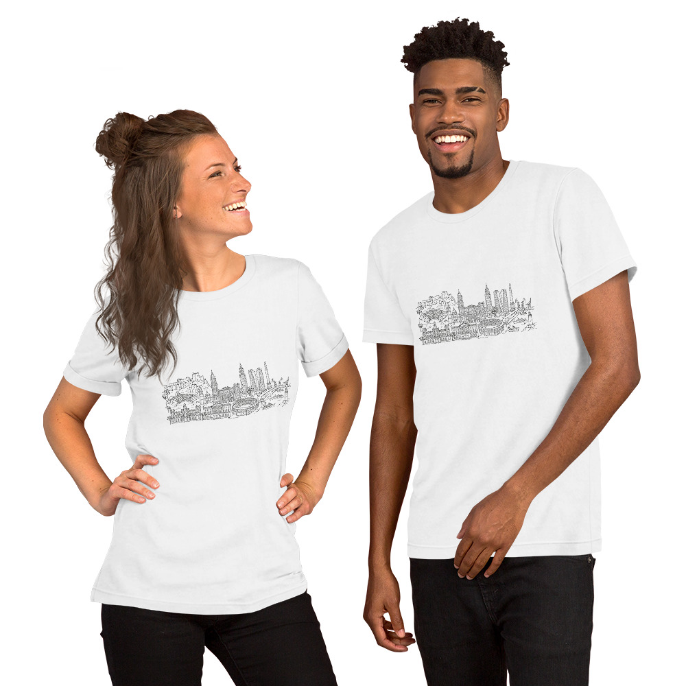 Camiseta Málaga blanca - Imagen 3